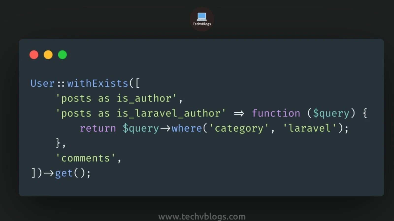 Tips for working with Laravel Eloquent