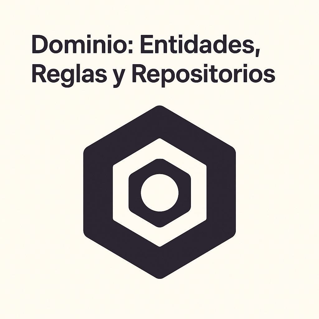 Dominio: Entidades, Reglas y Repositorios